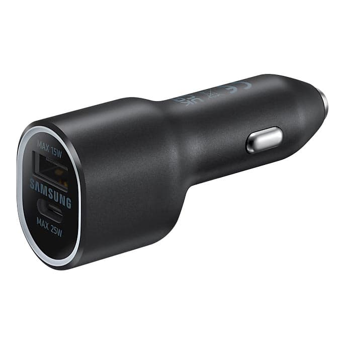 Samsung Car Charger Duo – 25W  Black (EP-L4020)